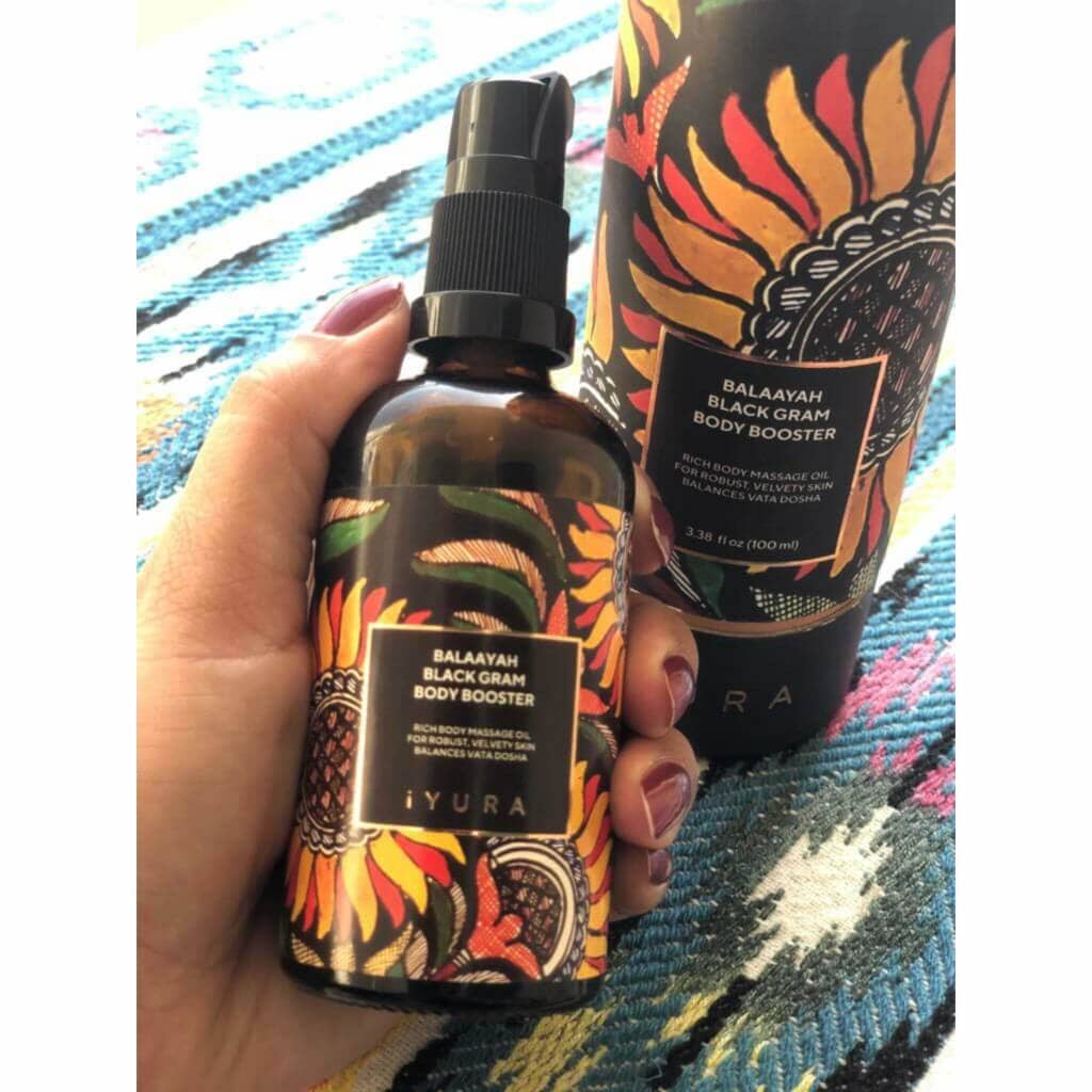 Balaayah Black-Gram Body-Booster Body Oil iYURA