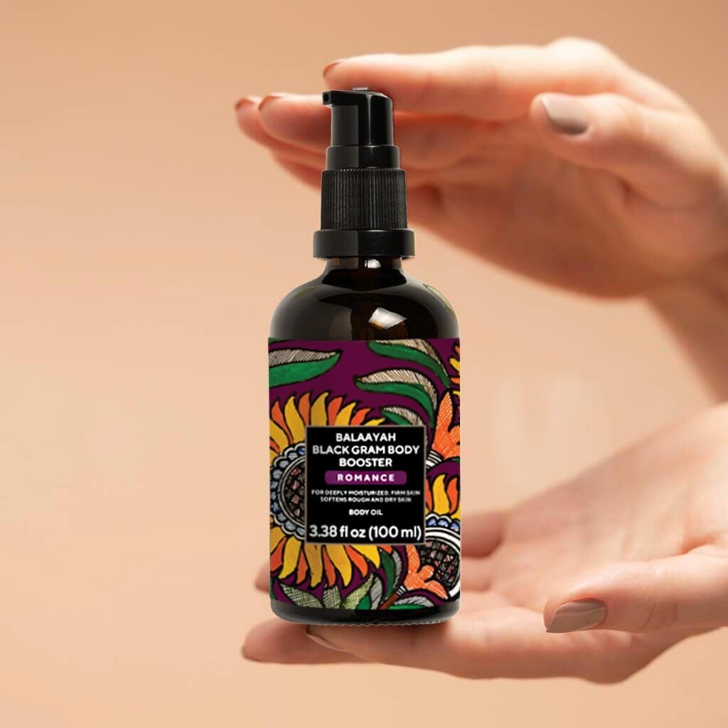 Balaayah Black Gram Body Booster | Romance Blend Body Oil iYURA