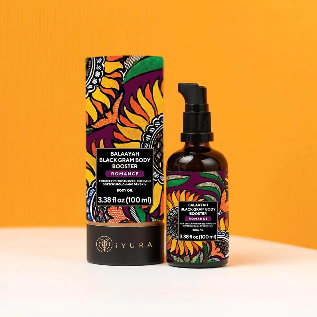 Balaayah Black Gram Body Booster | Romance Blend Body Oil iYURA
