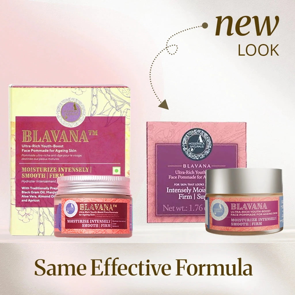 Blavana Ultra-Rich Youth-Boost Face Pommade - An Ayurveda-inspired moisturizer Lotion & Moisturizer A Modernica Naturalis