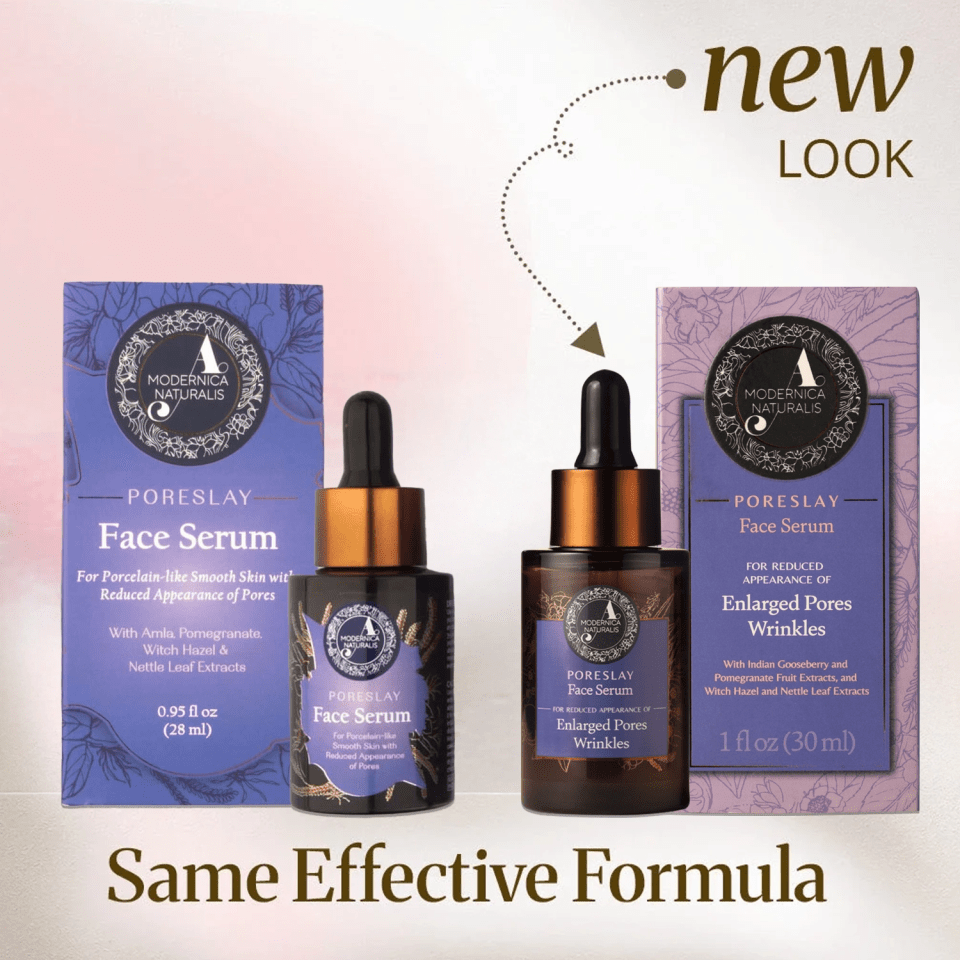 Poreslay Face Serum for Reducing the Appearance of Enlarged Pores- Pack of 2 Face serum A. Modernica Naturalis