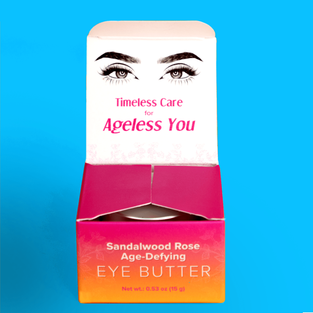 Sandalwood Rose Age Defying Eye Butter - To Reduce the Appearance of Dark Circles | 15 g (0.53 oz) Eye Care Ajara