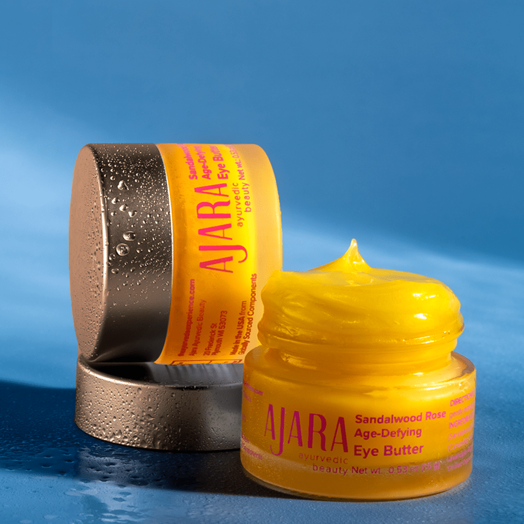 Sandalwood Rose Age Defying Eye Butter - To Reduce the Appearance of Dark Circles | 15 g (0.53 oz) Eye Care Ajara