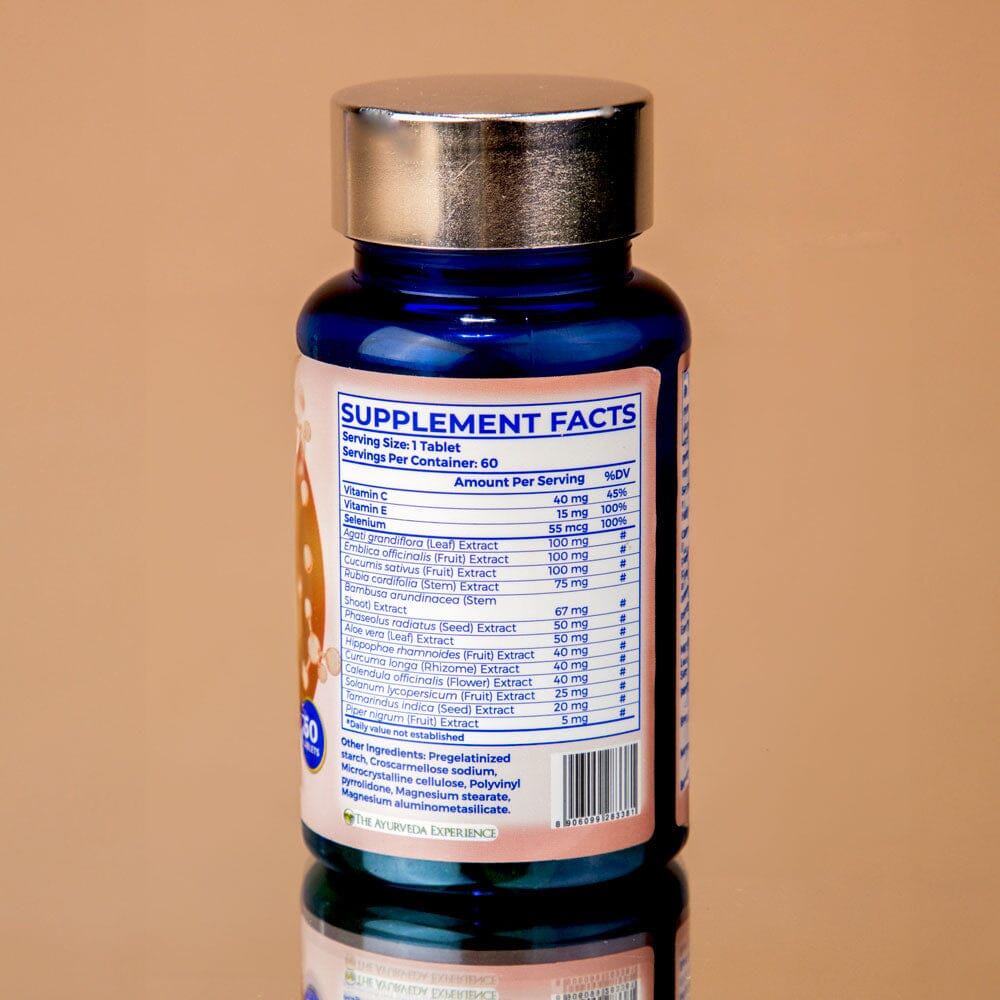 SkinXcell - Multi Benefit Skin Support For ALL Layers | VEGAN Collagen Booster Supplements Ayuttva