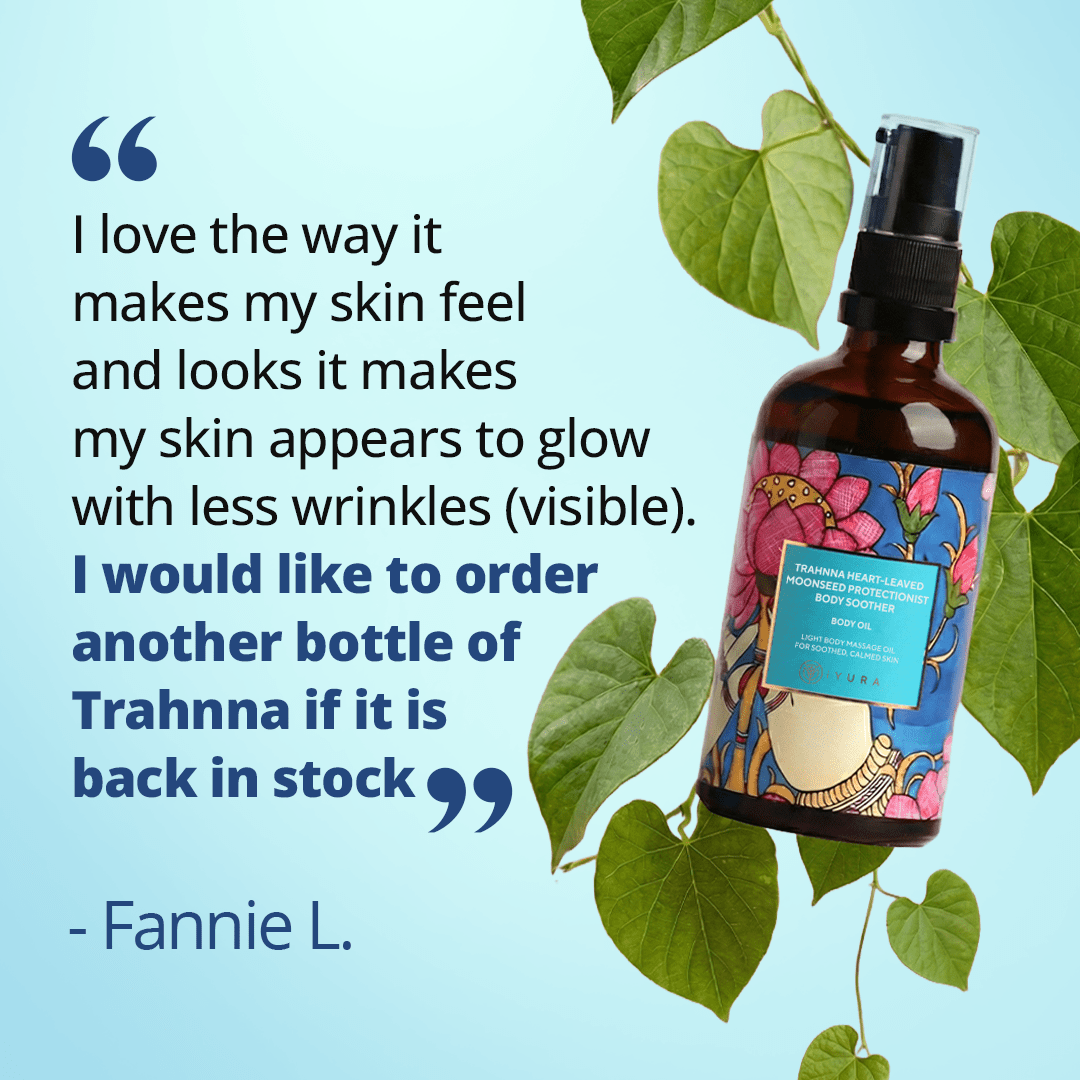 Trahnna Heart-Leaved Moonseed Protectionist Body Soother - Feel Soothed, Nourished, Confident - Light & Deeply Nourishing Body Oil Body Oil iYURA