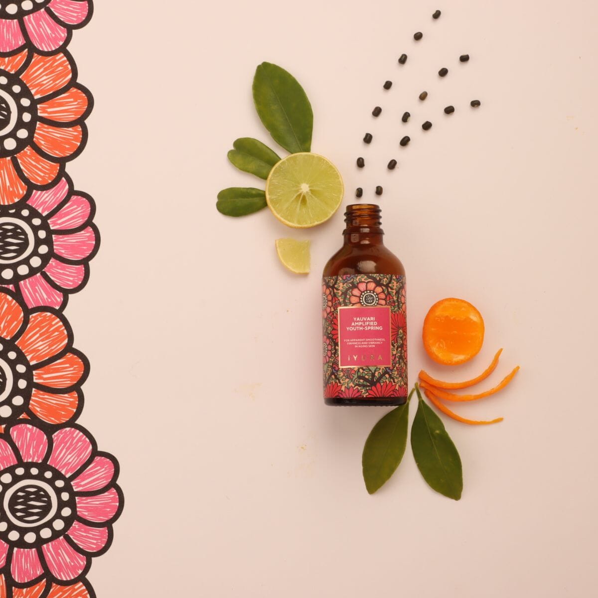 Yauvari Amplified Youth Spring - Post-Menopausal Care for Saggy Jowls and Neck Skin Face oil iYURA