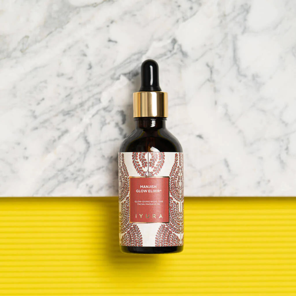 Manjish Glow Elixir - Ayurvedic Face Oil Night-time face oil iYURA