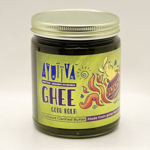 Pure Organic Ghee - Gotu Kola-Infused - A2 Grass-Fed Cow Ghee Ghee Ayuttva 
