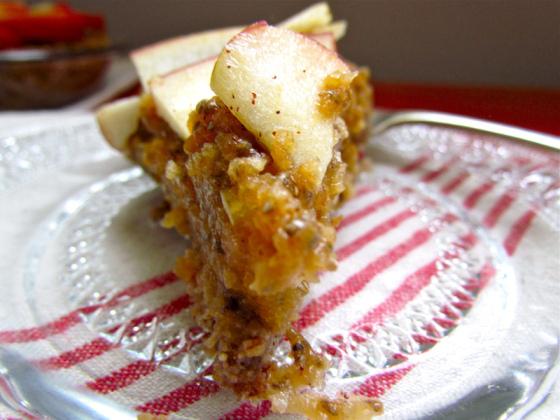 Easy No Bake Apple Pecan Pie (Gluten Free, Sugar Free)