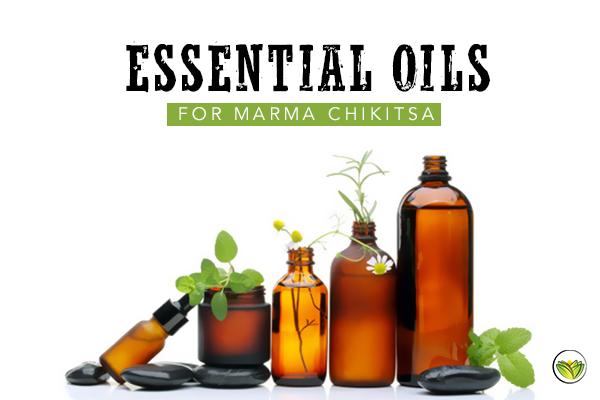 Essential Oils For Marma Chikitsa (Marma Point Massage) + Infographics