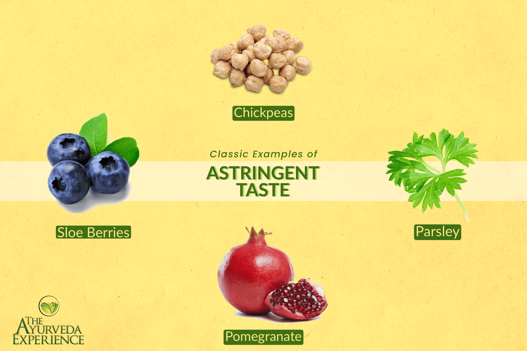 Astringent foods