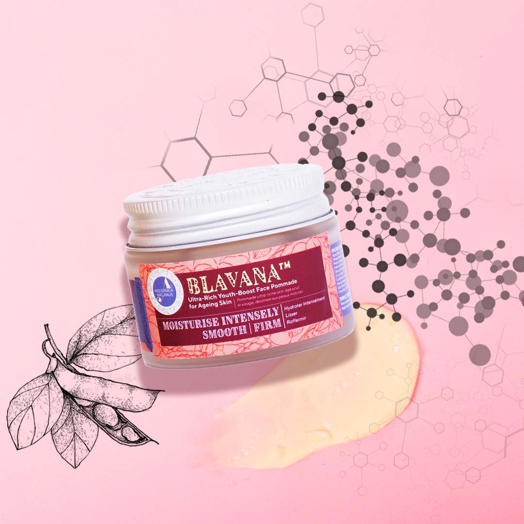 Get Intensely moisturized, smooth, and firm aging skin with Black Gram, Manjistha, Aloe Vera, Almond Oil and Apricot Face Pommade