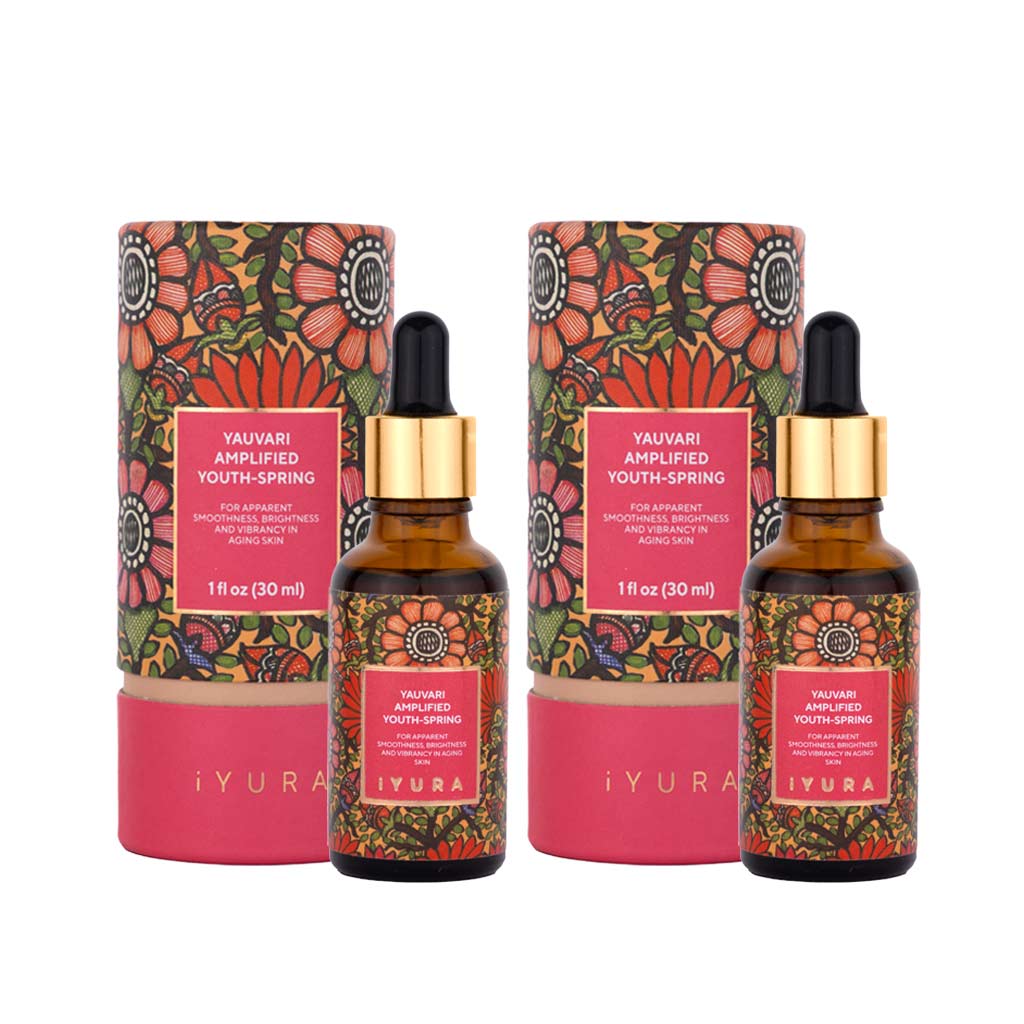 Yauvari Amplified Youth Spring – For a luxurious skincare experience Face oil iYURA 1 bottle of 1 fl oz (30 ml) 