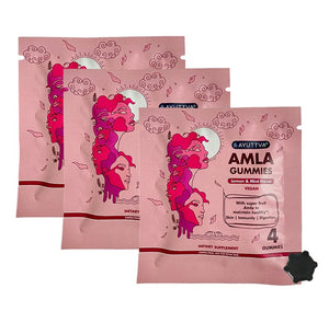 Amla Gummies Sample - Pack of 3 Supplements Ayuttva 