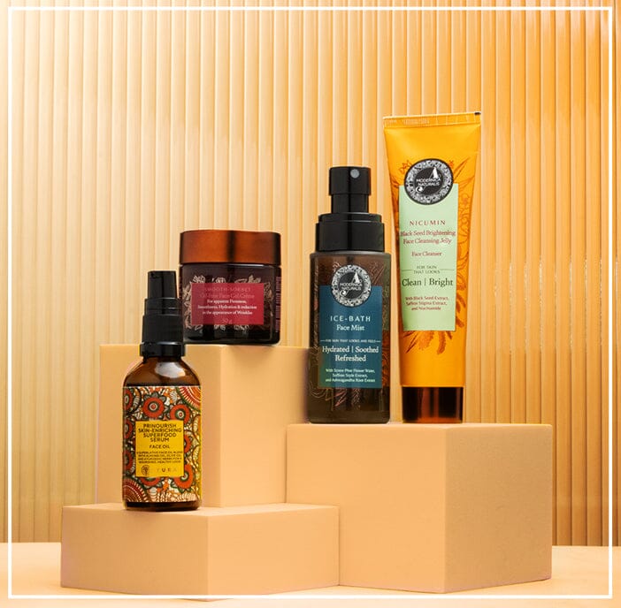 Ayurvedic Solution for your Combination - Dehydrated skin: Hydrate and Repair - Your Essentials for a Combination Skin Beauty set The Ayurveda Experience 