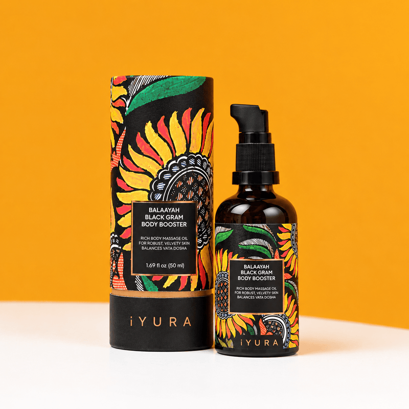Balaayah Black Gram Body Booster - 1.69 fl oz (50 ml) Body Oil iYURA 