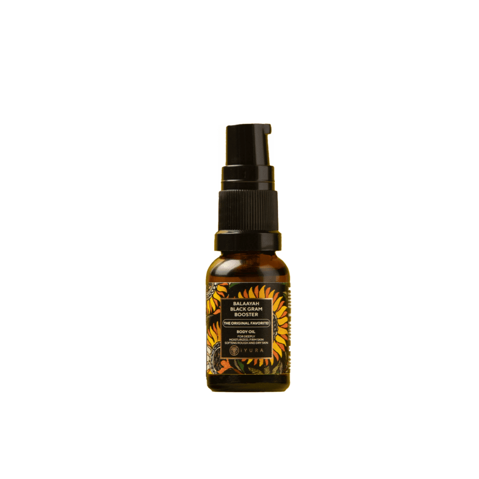 🎁 Balaayah Black Gram Body Booster - Ayurvedic Body Oil For Saggy, Crepey, Dry, and Aging Skin - 15ML (100% off) iYURA 