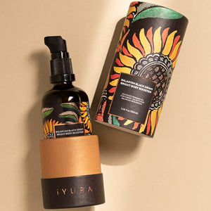 Balaayah Black Gram Body Booster: Body Massage Oil for Dry, Aging Skin - In 6 Different Indulging Aromas! Body Oil iYURA 