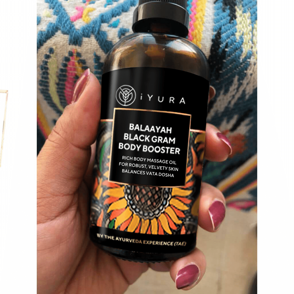 Balaayah Black Gram Body Booster' Body Oil iYURA 