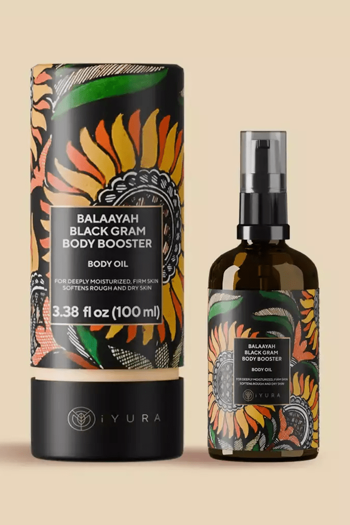 Balaayah Black Gram Body Booster Body Oil iYURA 