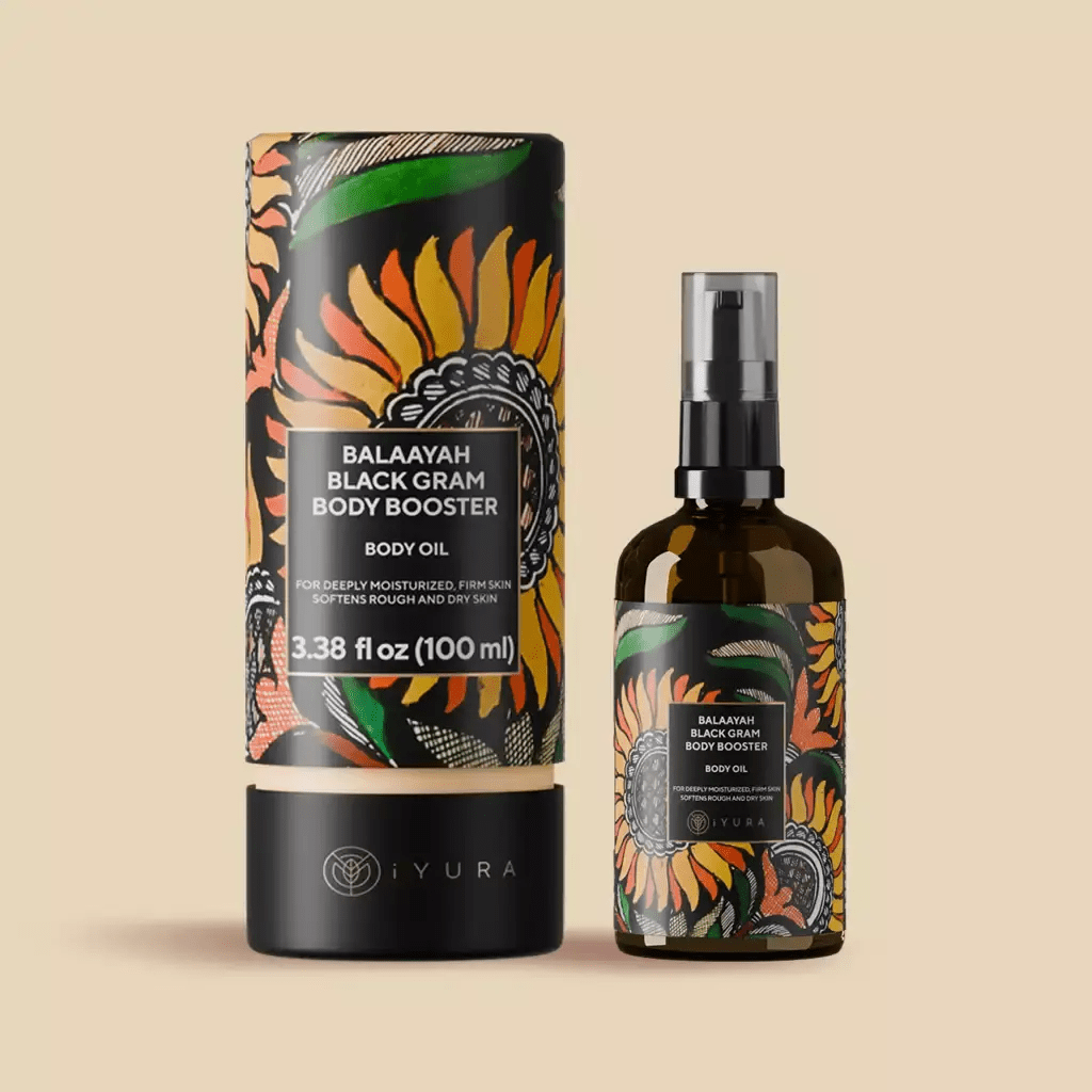 Balaayah Black Gram Body Booster Body Oil iYURA 