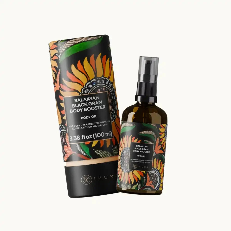 Balaayah Black Gram Body Booster - Firms and Tightens the Look of Crepey and Saggy Skin on Body Body Oil iYURA 