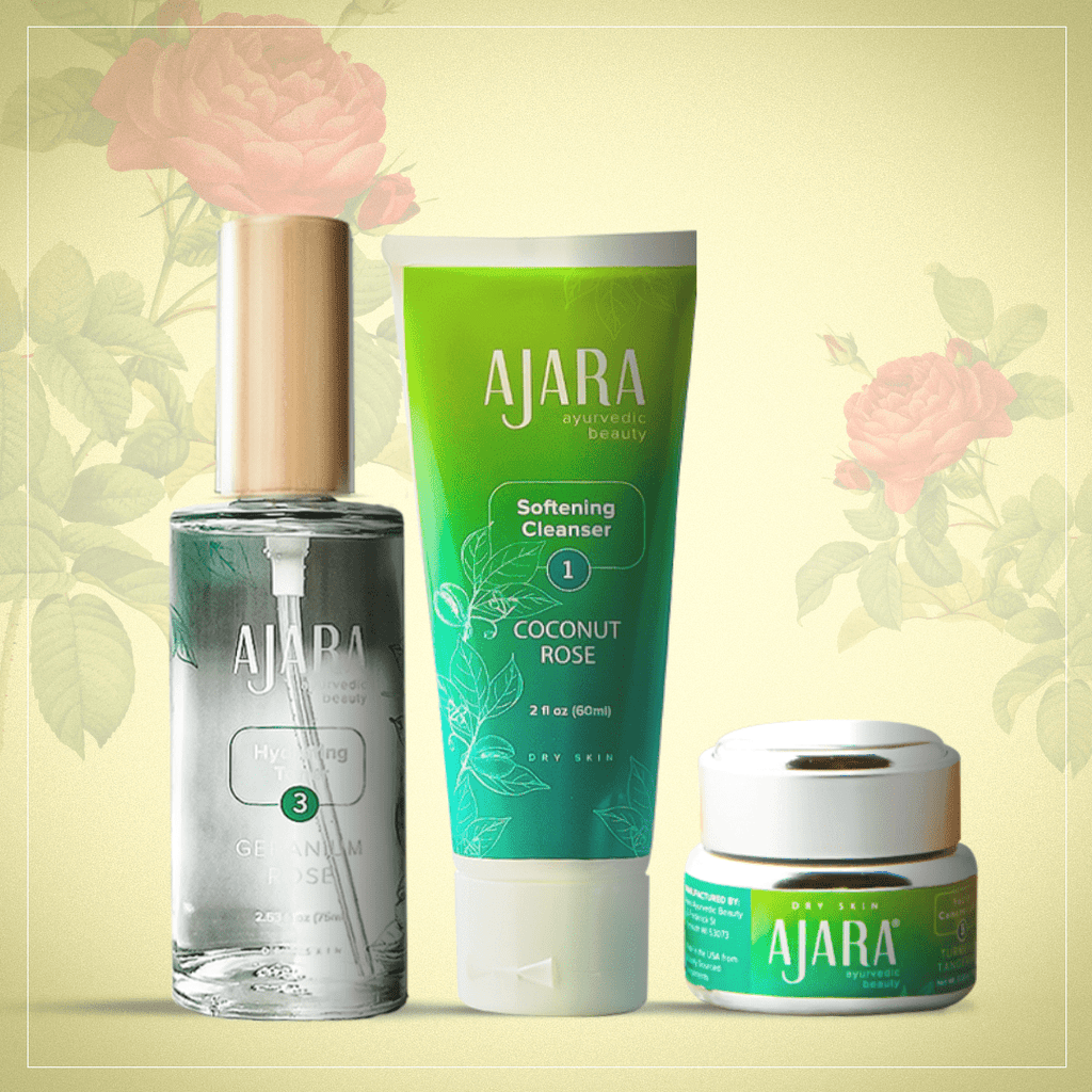 Beyond Moisturization: CTM Routine for Dry, Mature Skin Beauty set Ajara 