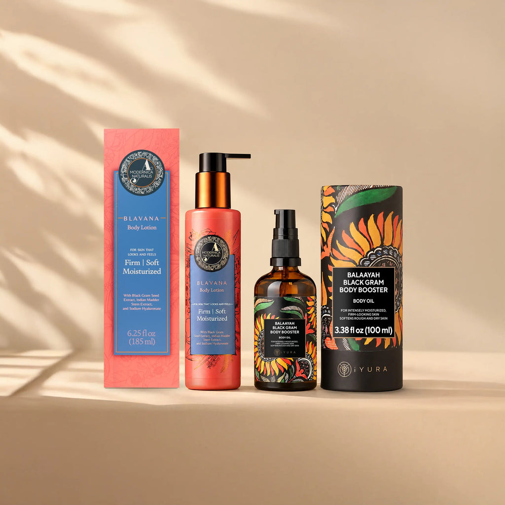 Black Gram Body Care Duo Beauty set The Ayurveda Experience 