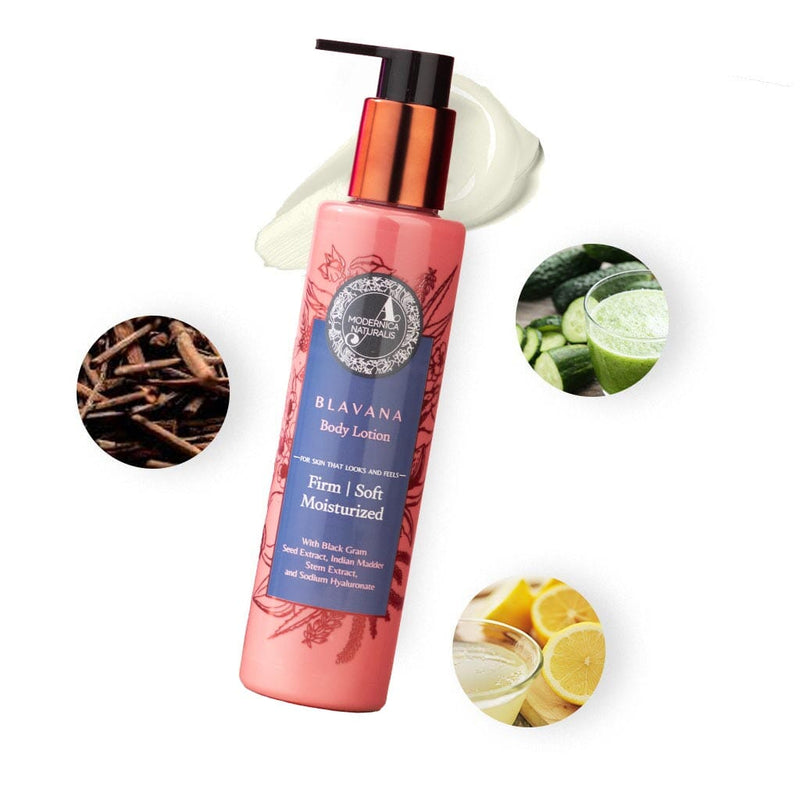 Blavana Body Lotion with key ingedients