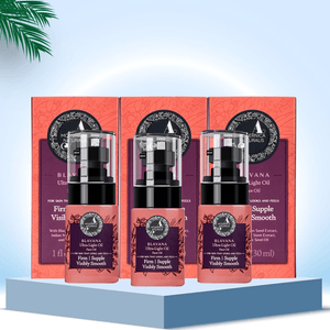 Blavana Ultra-Light Face Oil – Moisturizes, Softens, Firms Dry, Aging, Crepey Skin - Revolutionary Formula with Black Gram – Best Face Oil for Firm, Supple and Smooth Looking Skin – Pack of 3 Face oil A Modernica Naturalis 