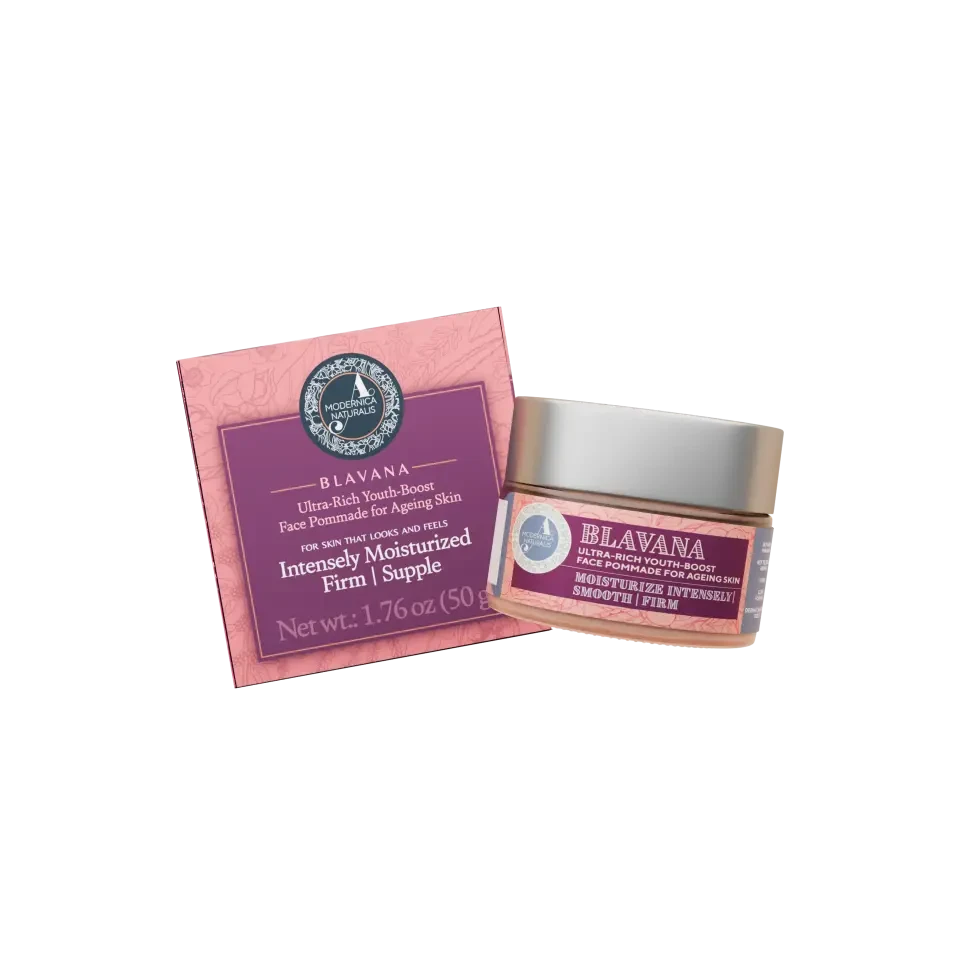 Blavana Ultra-Rich Youth-Boost Face Pommade for Aging Skin Lotion & Moisturizer A. Modernica Naturalis 