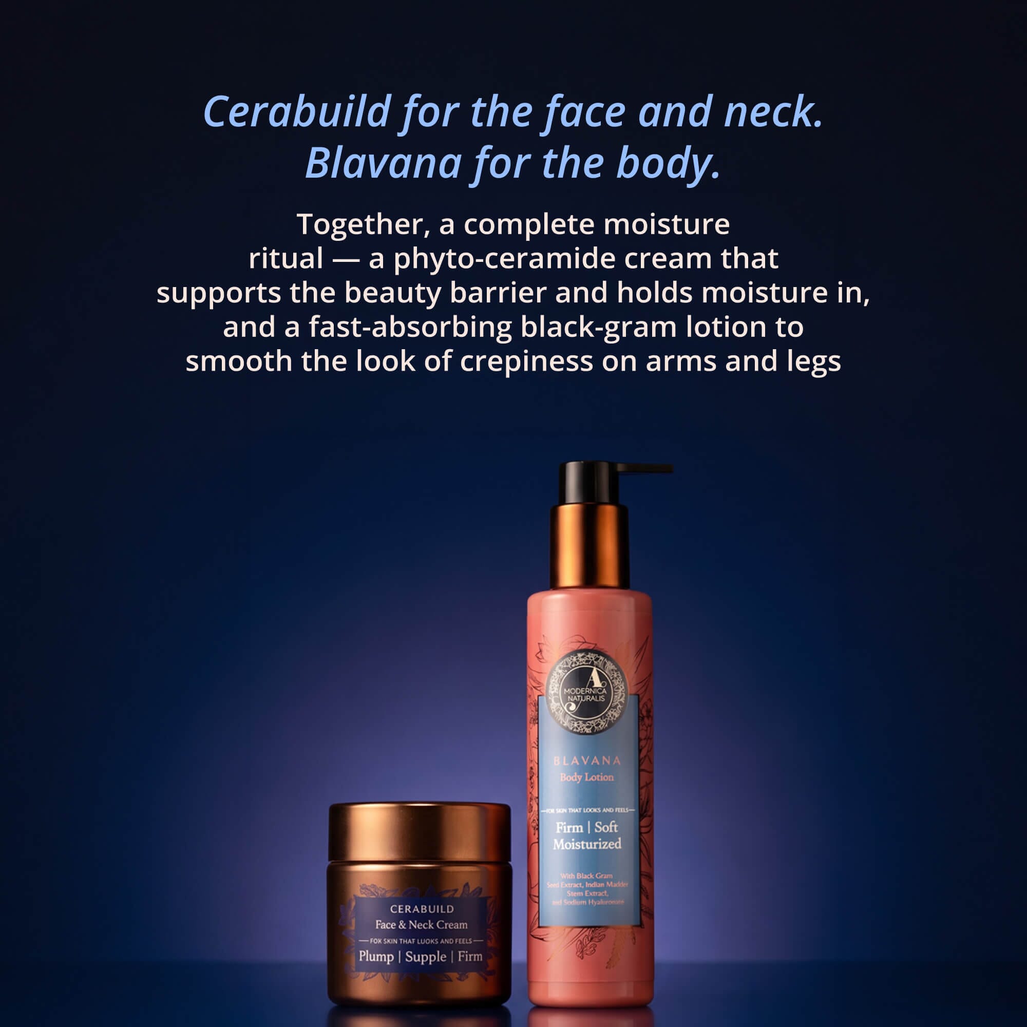 Cerabuild Face and Neck Cream - Restore and Protect Your Skin's Lost Moisture with Phyto-Ceramides Lotion & Moisturizer A. Modernica Naturalis 