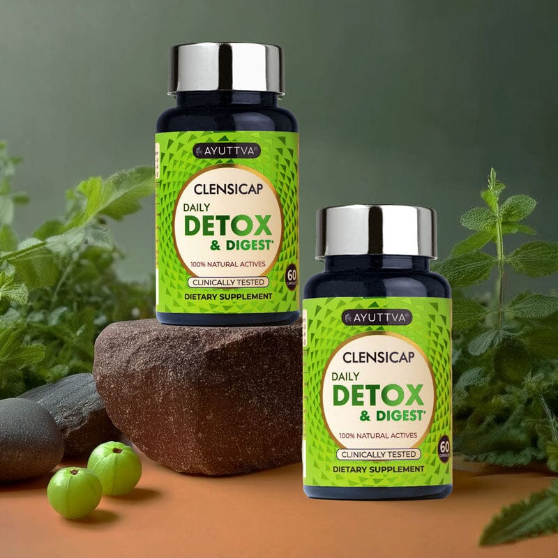 Clensicap - Pack of 2 Supplements Ayuttva 