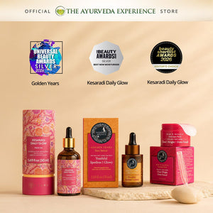 Dark Spot Kit:- The 3-Step Ritual to Fade Dark Spots From Every Angle Beauty set The Ayurveda Experience 