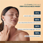 Firm-Focus Neck Mask - Lifts, Visibly Firms, Smooths the look of Loose, Saggy Skin on the Neck, Jaw, Chin & Upper Chest - Focused Visible Neck Firming Action with Phyto-Ceramides and Water Lily - Best Look-Firming Neck Mask Neck Mask A. Modernica Naturalis 