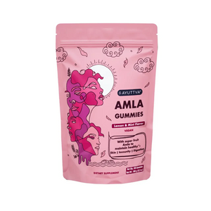 FREE GIFT: Amla Gummies I Vegan Gummies with Plant-based Actives for Anti-aging Benefits, Healthy Skin, Digestion and Immunity singleton_gift Ayuttva 