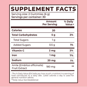 FREE GIFT: Amla Gummies I Vegan Gummies with Plant-based Actives for Anti-aging Benefits, Healthy Skin, Digestion and Immunity singleton_gift Ayuttva 