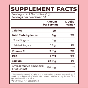 FREE GIFT: Amla Gummies I Vegan Gummies with Plant-based Actives for Anti-aging Benefits, Healthy Skin, Digestion and Immunity singleton_gift Ayuttva 