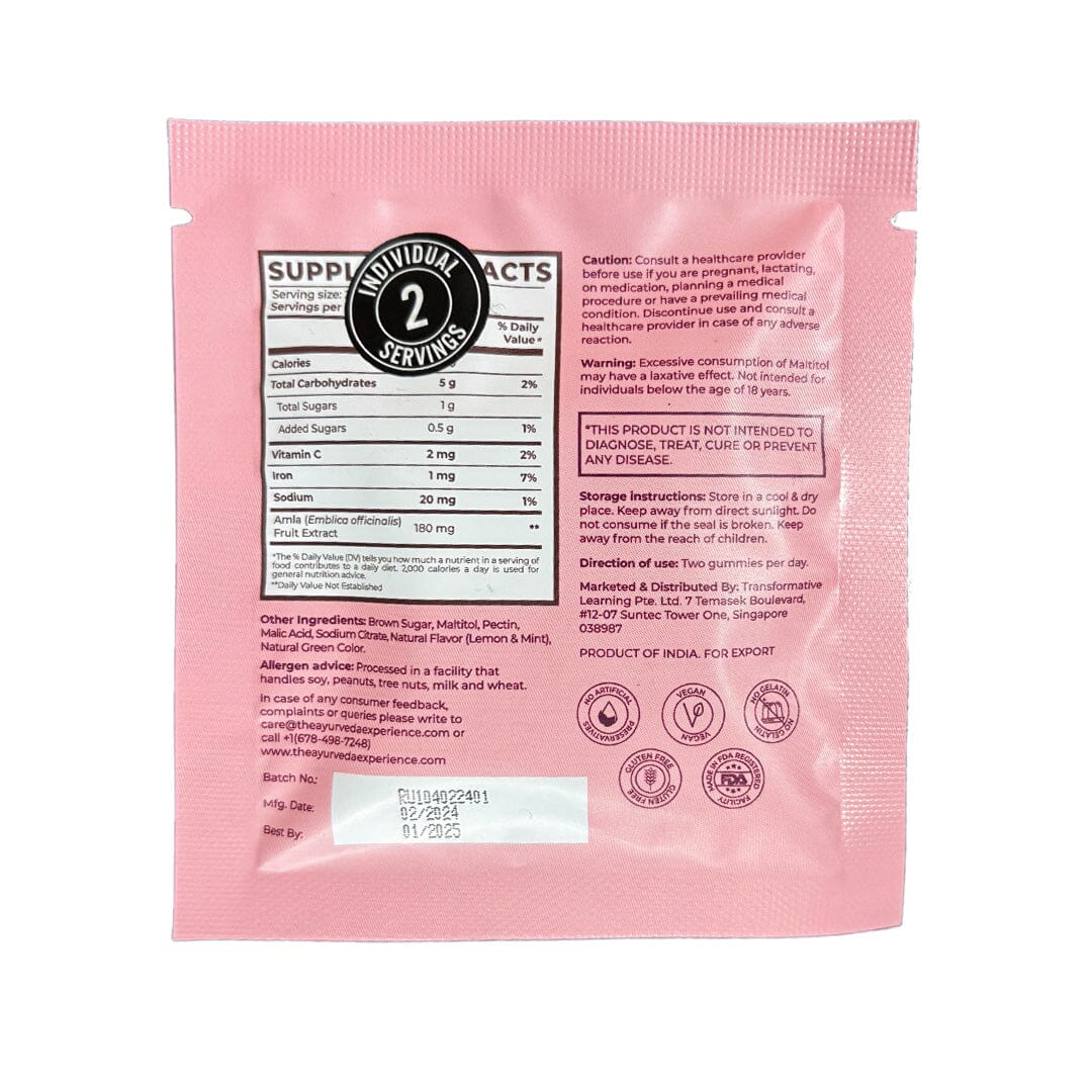 FREE GIFT: Amla Gummies Supplements Ayuttva 