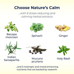 FREE GIFT: BacoBliss I With 10+ powerful ingredients for Calm, Relaxation and Occasional Stress Relief singleton_gift Ayuttva 