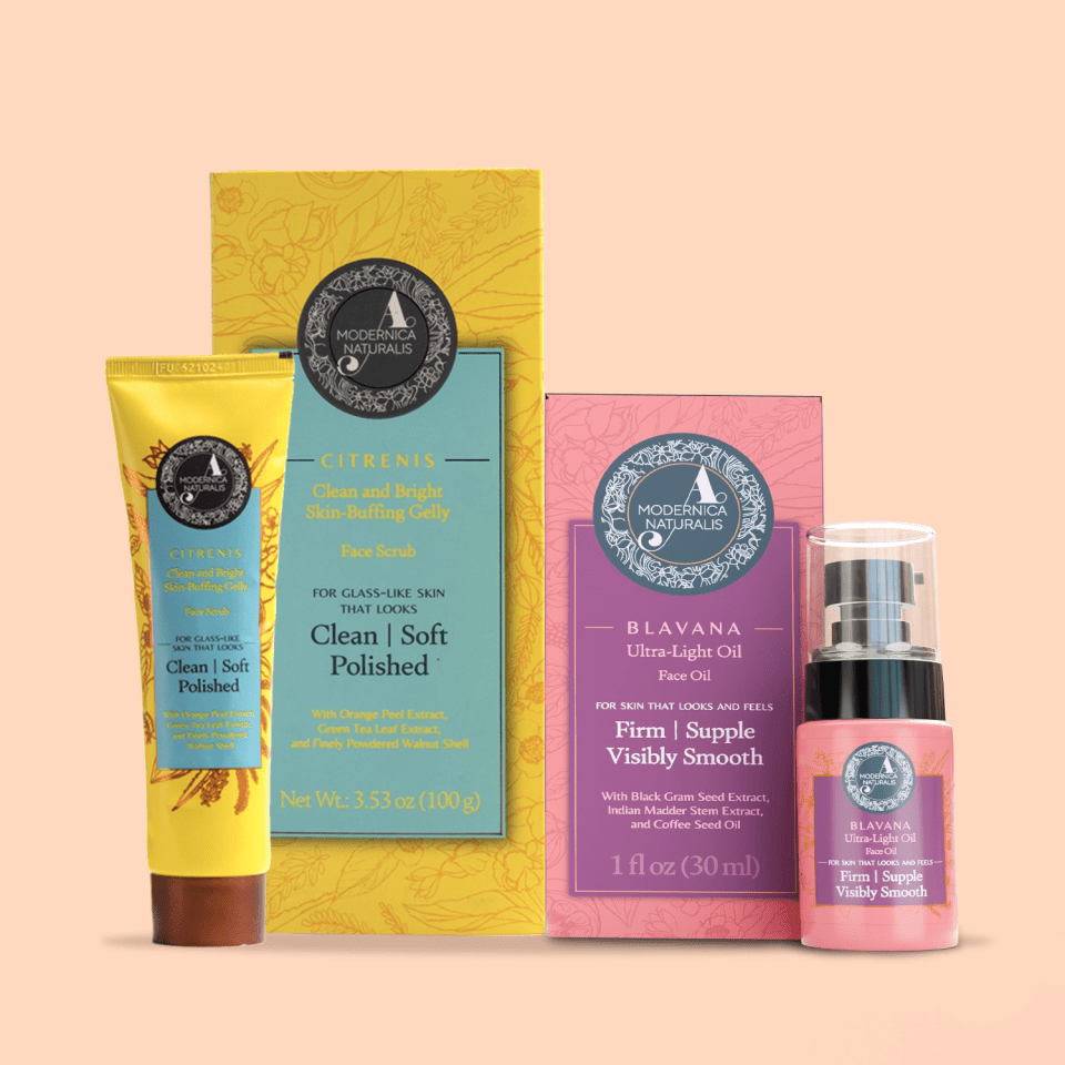 FREE GIFT: Blavana Ultra-Light Face Oil & Citrenis Clean and Bright Skin-Buffing Gelly worth $74! The Ayurveda Experience 