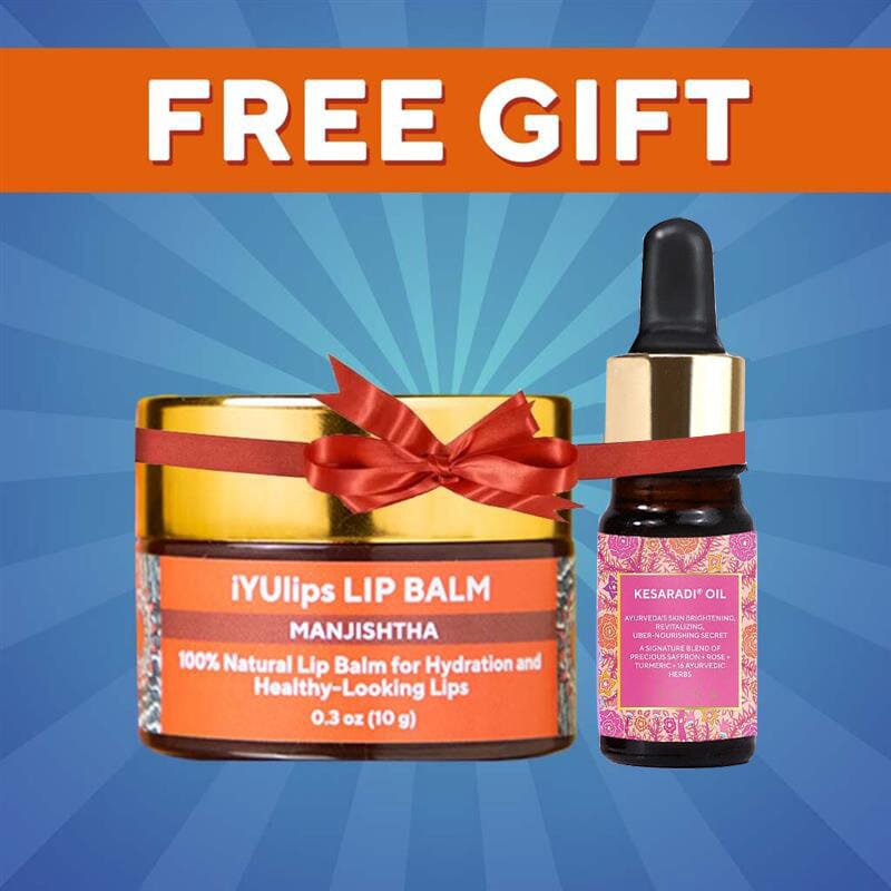 FREE GIFT: iYUlips Manjistha Lip Balm & iYURA Mini Kesaradi singleton_gift iYURA 