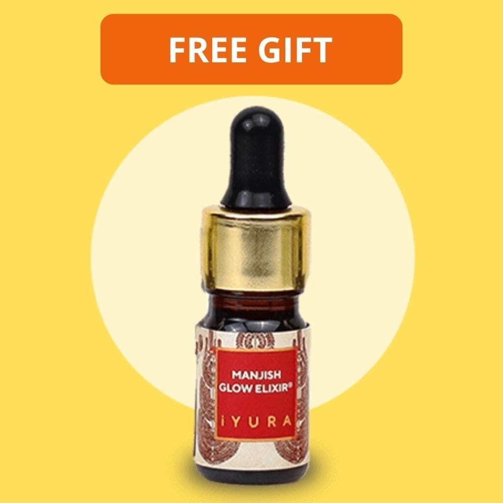 🎁 FREE GIFT: Mini Manjish - Ayurvedic Night-time Face Oil for Supple, Dewy, Even-toned Skin (100% off) iYURA 