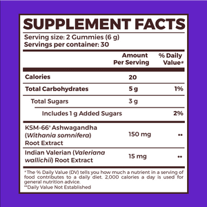FREE GIIFT: Sleep Gummies with KSM 66 Ashwagandha & Valerian Root for Blissful Sleep singleton_gift Ayuttva 