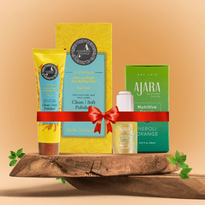 FREE SEASON OF AYURVEDA GIFT: Cleanse and Nourish Duo For Dry Skin - Full-Sizes of Citrenis Clean and Bright Skin-Buffing Gelly & Neroli Orange Nutritive Serum worth $70 USD! The Ayurveda Experience 