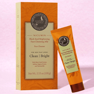 FREE SEASON OF AYURVEDA GIFT: Smooth and Soothe Duo - Full-Sizes of Nicumin Black Seed Brightening Face Cleansing Jelly & Line-Tune Face Serum worth $73 USD! The Ayurveda Experience 