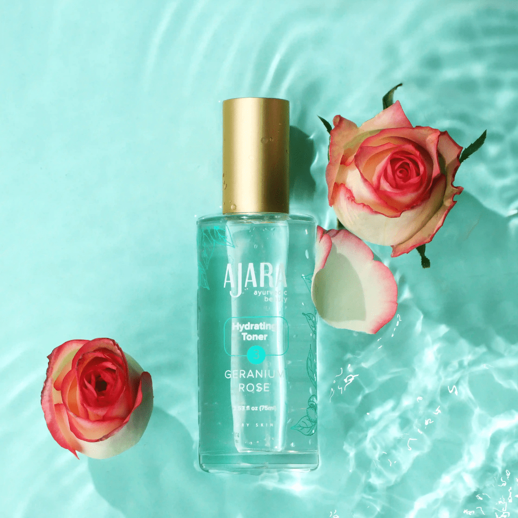 Geranium Rose Hydrating Toner (For Dry/Vata Skin) Toner Ajara 