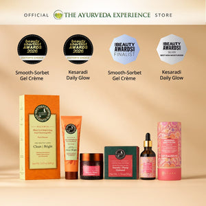 Glazed Donut Kit:- The 3-Step Ritual for Glass-Skin, Glazed-Donut Glow The Ayurveda Experience 