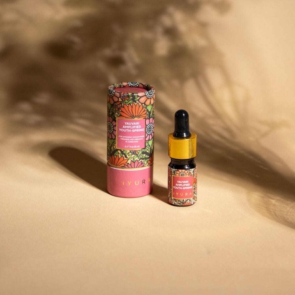 🎁 iYURA Yauvari Amplified Youth Spring - To Firmly Moisturize the Look of Saggy & Crepey Aging Skin on the Face + Neck + Décolleté - 5 ml (0.17 fl oz) (100% off) iYURA 