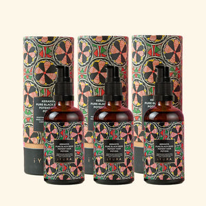 Keranya - iYURA's Ayurvedic Secret to Long, Lush, Voluminous Hair - Pack of 3 Hair Oil iYURA 